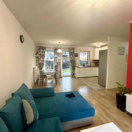 公寓 Sloneczne Mieszkanie Na Parterze Z Ogrodem *