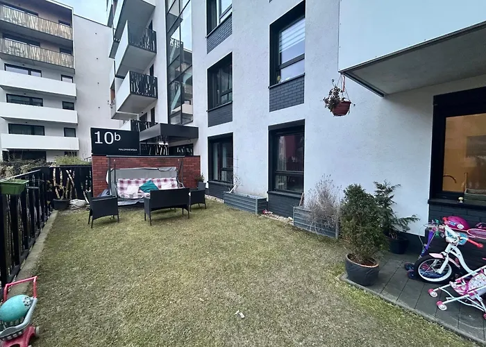 Apartman Sloneczne Mieszkanie Na Parterze Z Ogrodem Wrocław